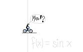 f(x)=sinx.Ride a Sine Function